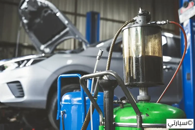 تغيير زيت القير