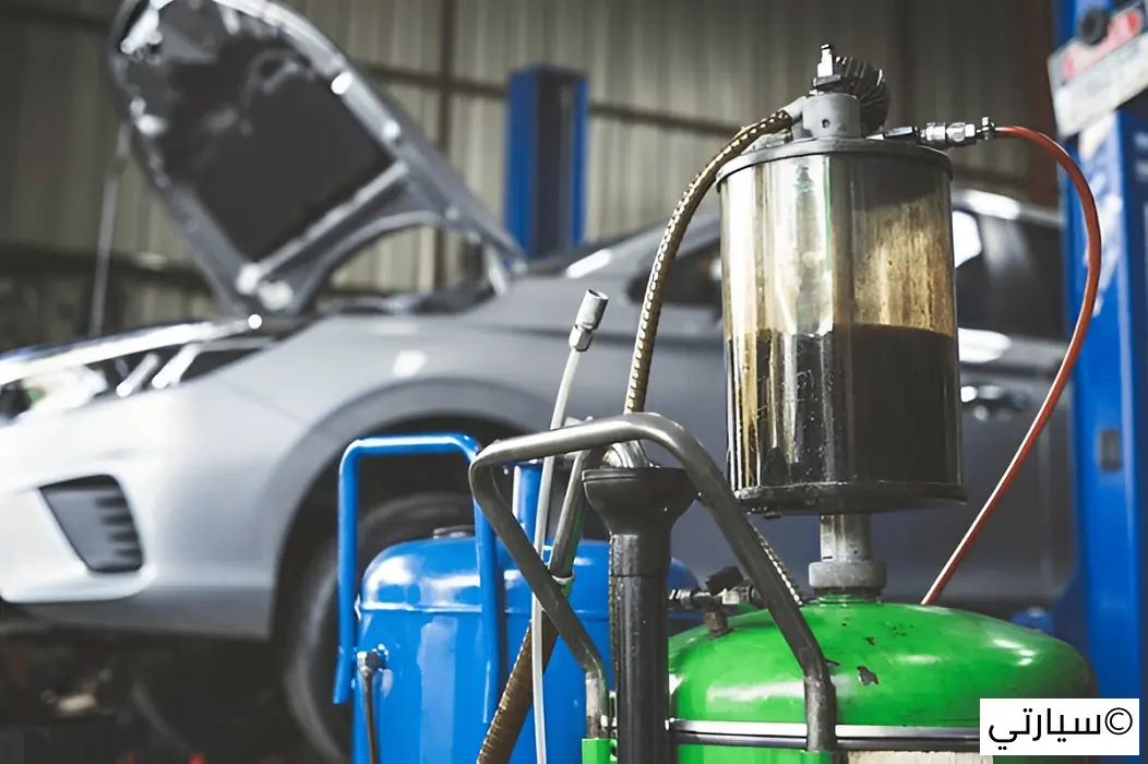 تغيير زيت القير