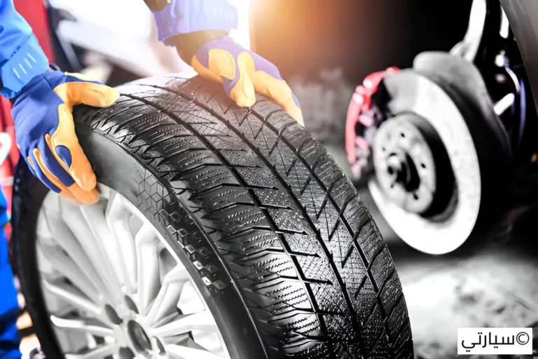 تركيب إطار السيارة