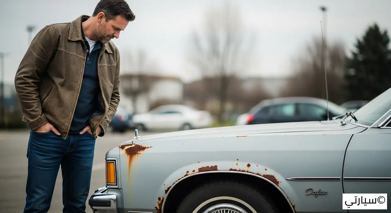 صدأ السيارة