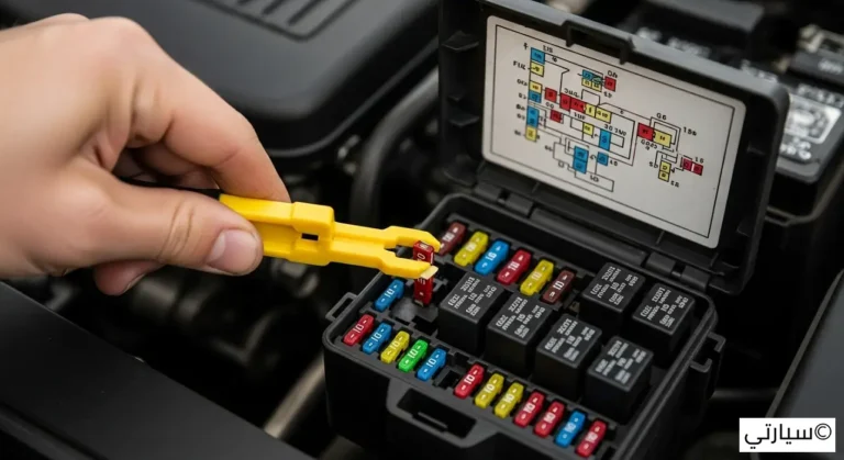 فحص فيوزات السيارة