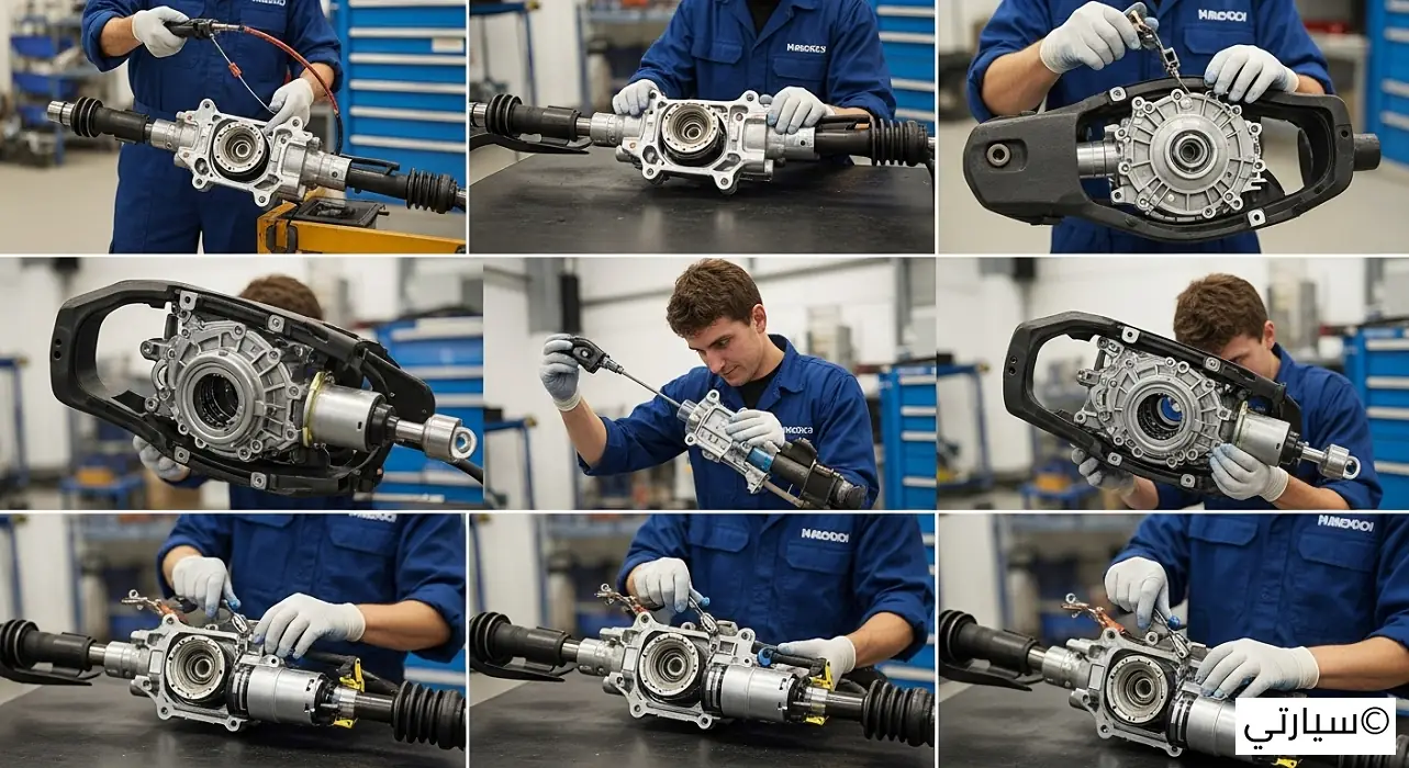 صيانة نظام التوجيه الكهربائي