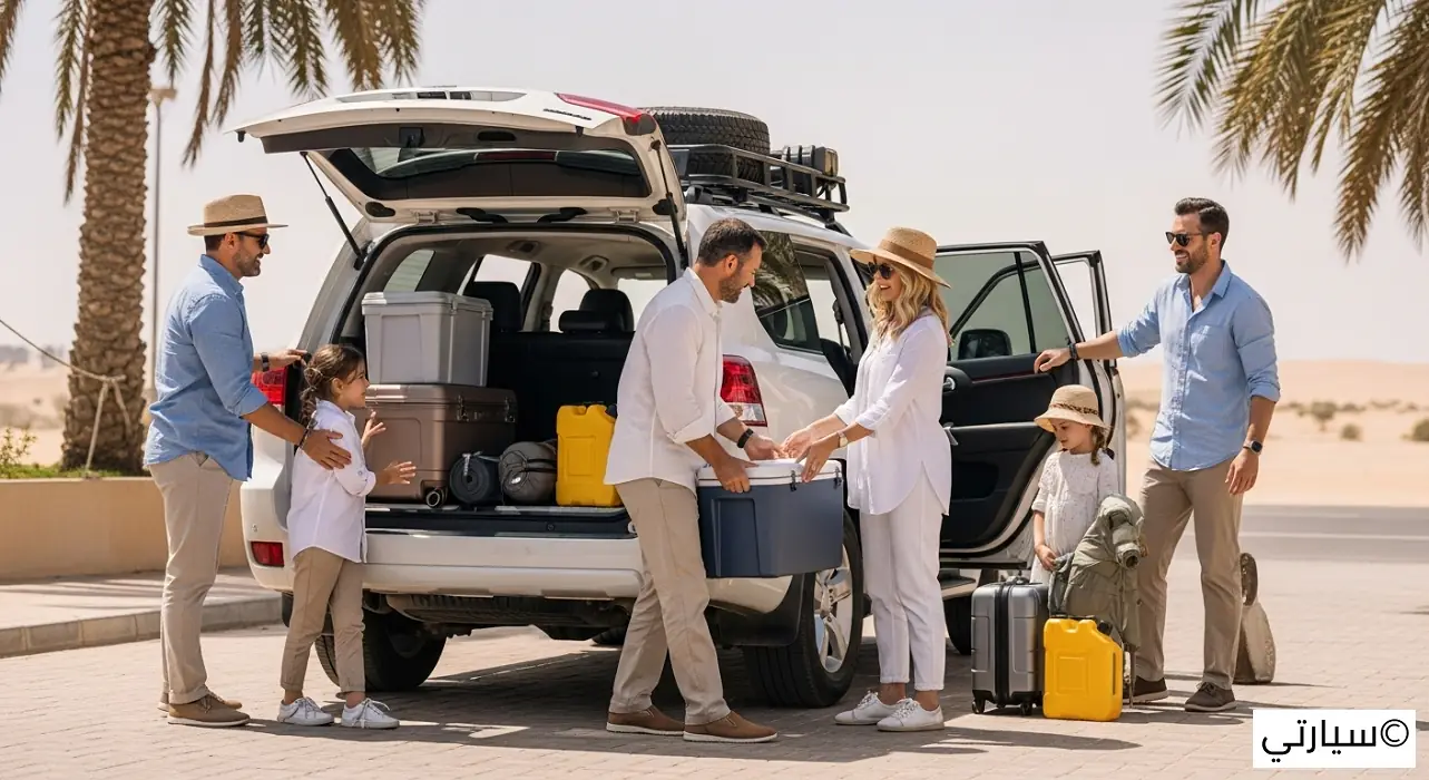 تجهيز السيارة للرحلات الموسمية
