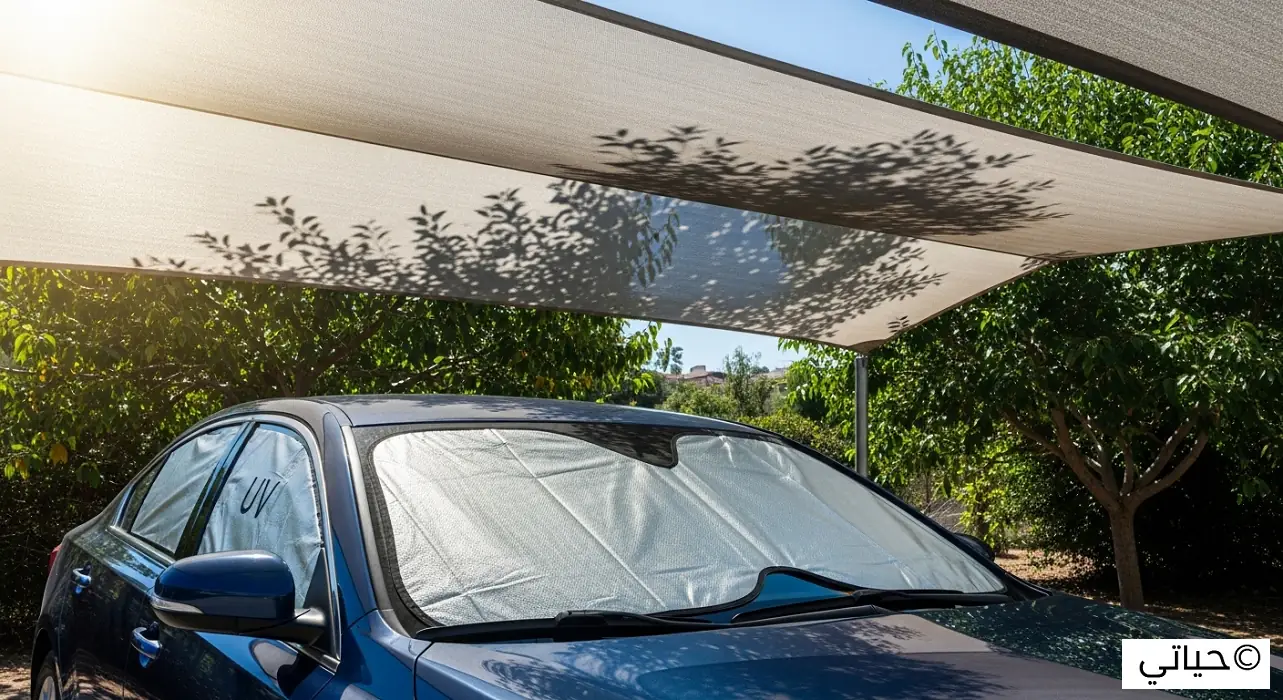 حماية السيارة من أشعة الشمس