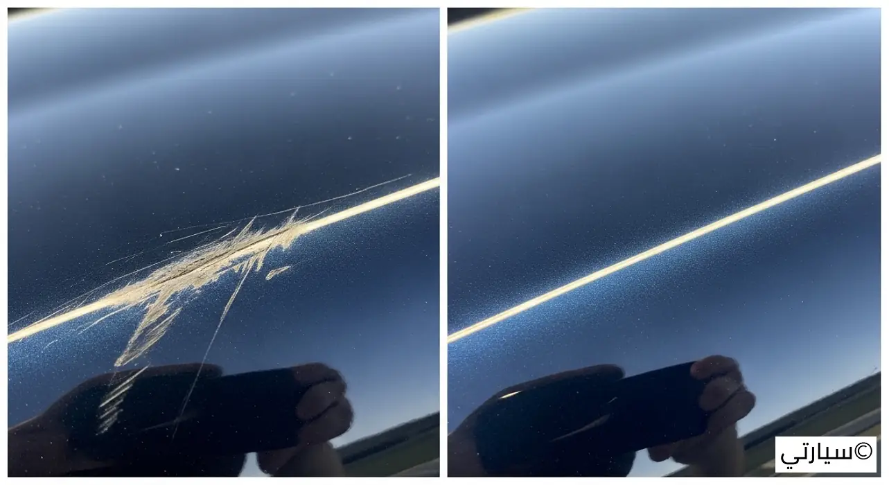 إصلاح خدوش السيارة