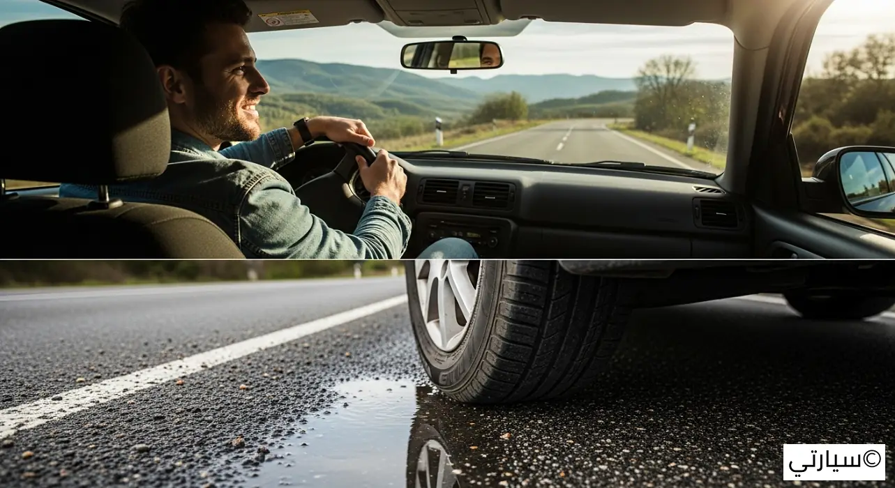 تأثير الإطارات على القيادة