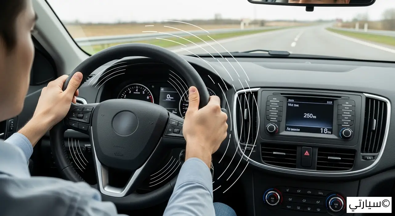 اهتزاز مقود السيارة