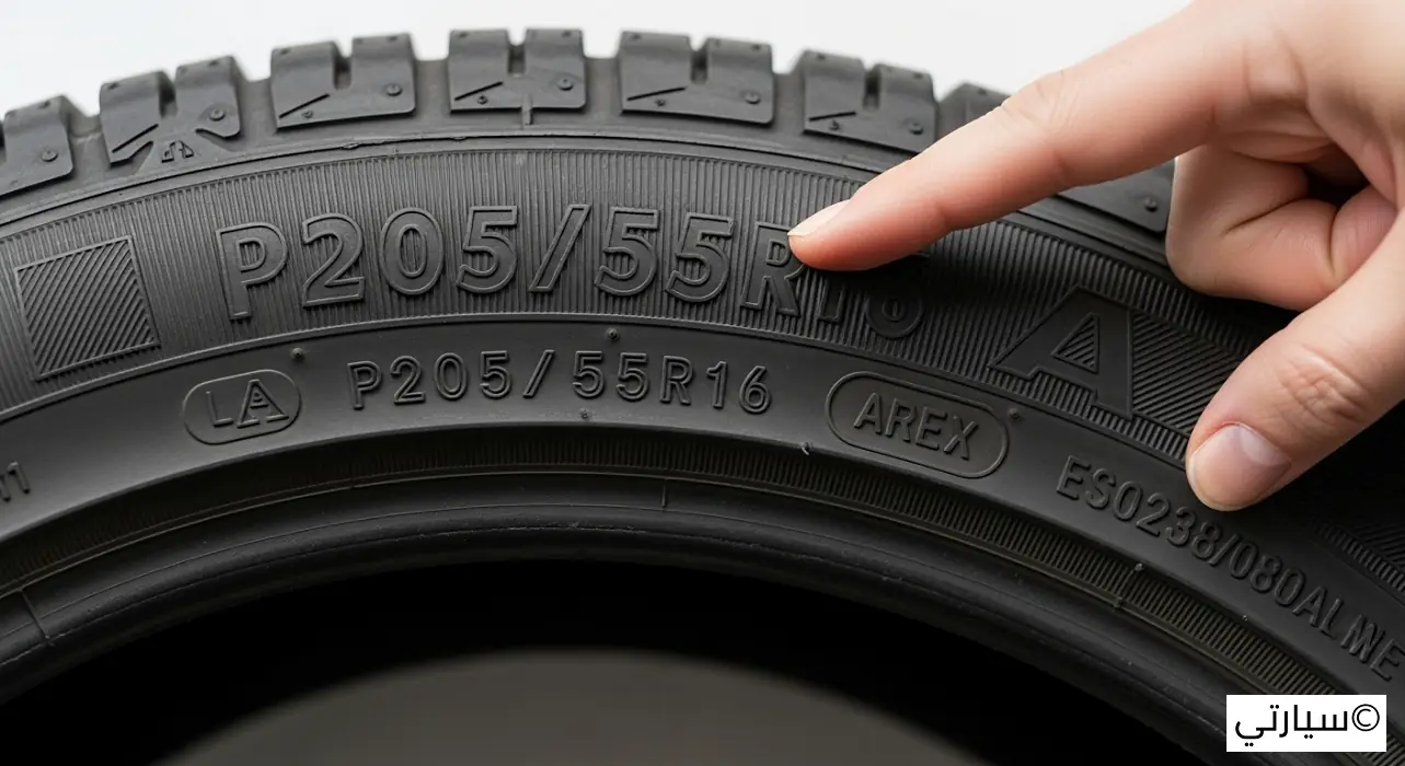 قراءة الرموز على الإطارات