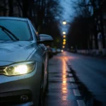 ضعف إضاءة المصابيح الأمامية