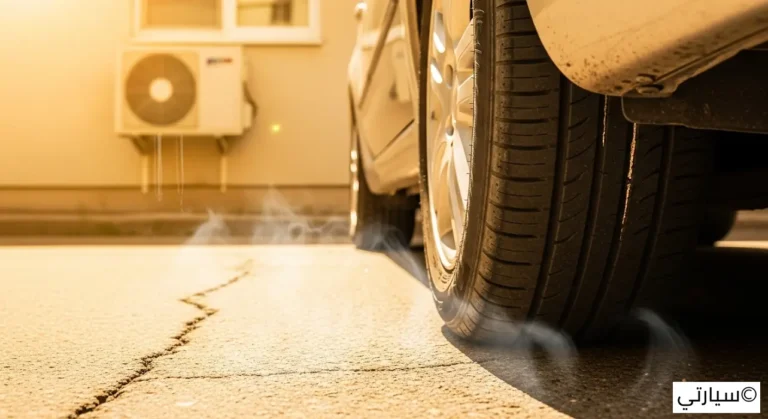صيانة إطارات السيارة في الصيف