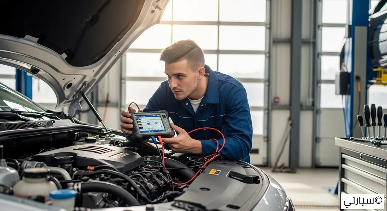 فحص حساسات السيارة