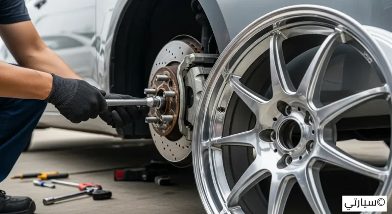 استبدال جنوط السيارة