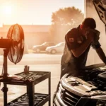 صيانة السيارة في الطقس الحار