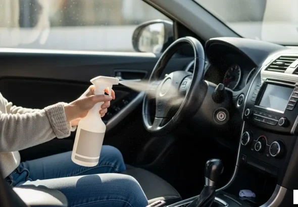 إزالة الروائح من السيارة