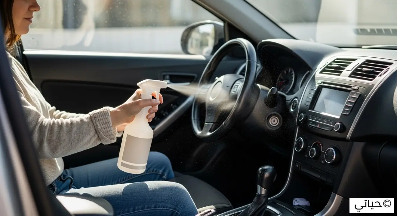 إزالة الروائح من السيارة