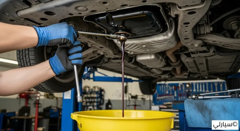 تغيير زيت المحرك
