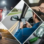 أسباب حوادث السيارات