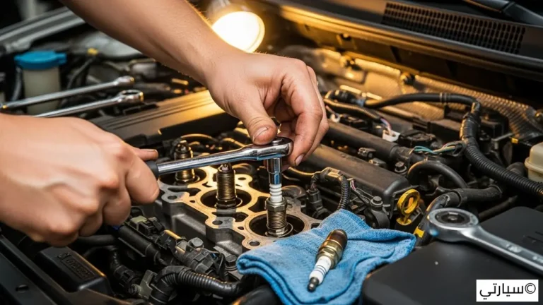 استبدال شمعات الإشعال