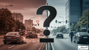 رسم توضيحي يعبر عن سيكولوجية السائق والتوتر خلف المقود