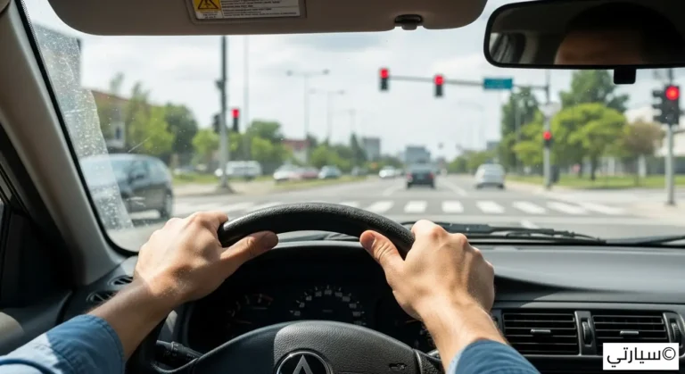 اهتزاز السيارة عند الفرملة