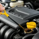 فحص زيت المحرك