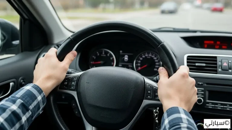 اهتزاز المقود عند التوقف