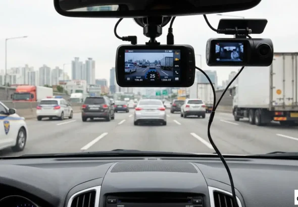 كاميرات مراقبة الطريق للسيارات