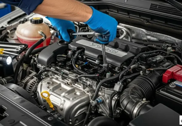صيانة محرك السيارة