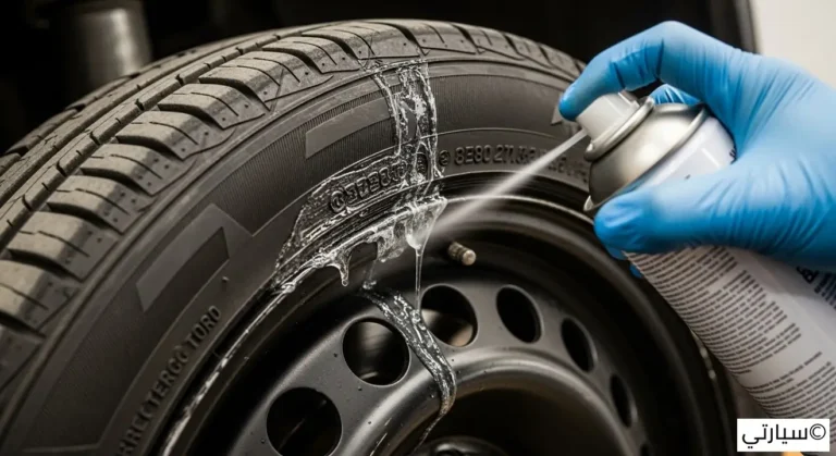 تليين إطارات السيارة