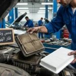 فحص وتغيير فلتر الهواء