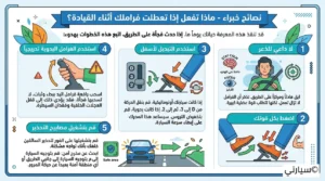 خطوات التصرف الصحيح عند تحجر دواسة الفرامل أثناء القيادة